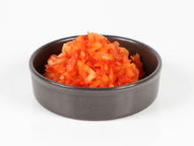 Mynd Paprika rauð teningar 10mm KG